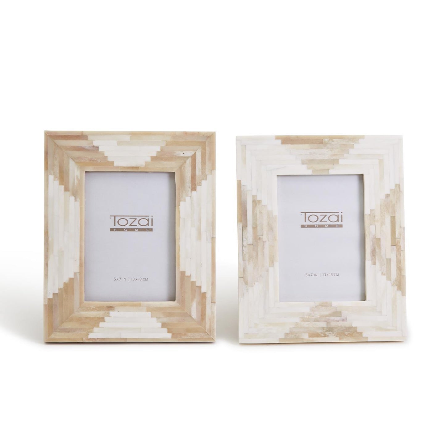 Aztec Natural and Antique Bone Frame