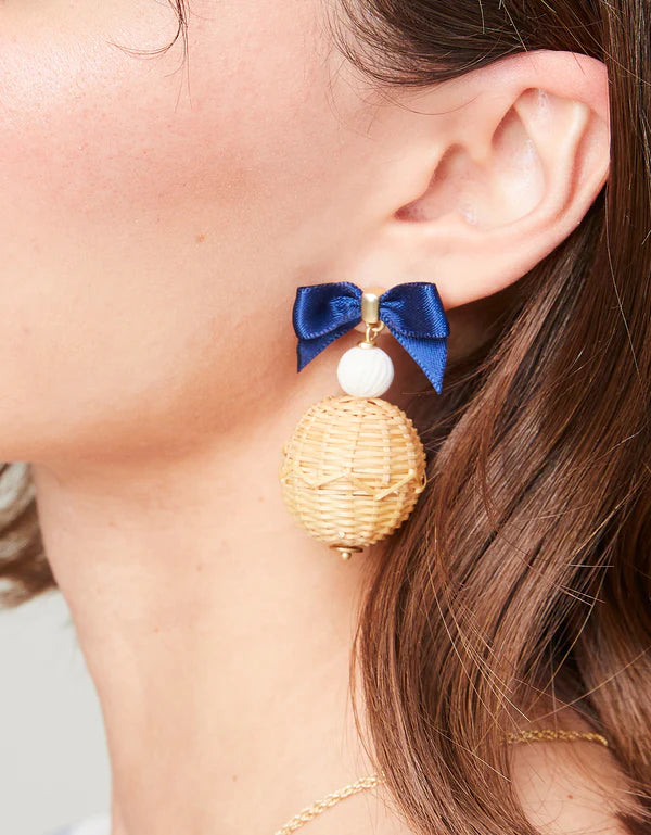 Bow Bauble Earrings