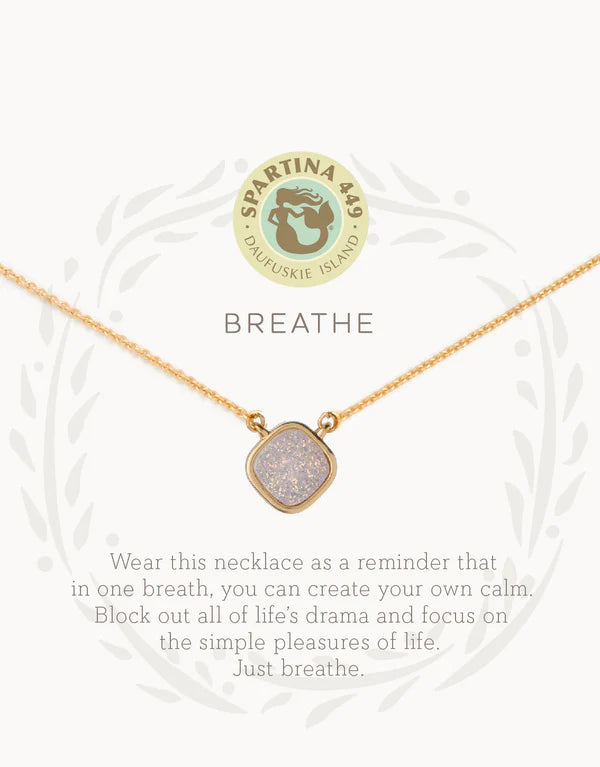 Breathe Druzy Necklace