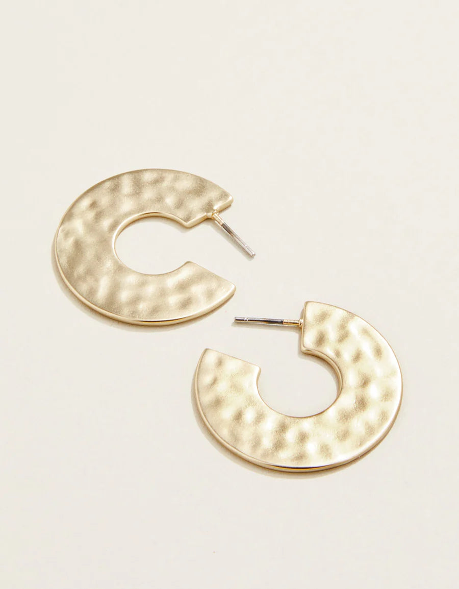 Flat Hoop Earrings