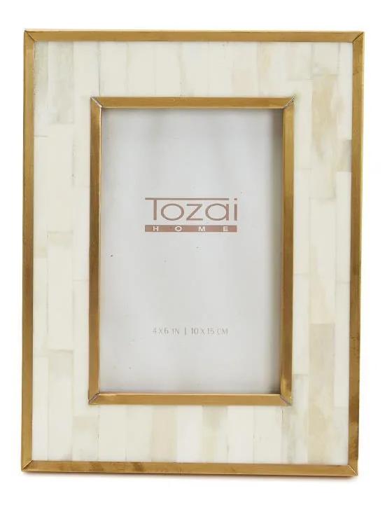 Photo Frame with Brass Border
