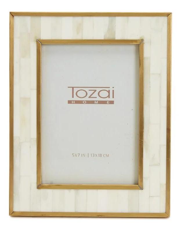 Photo Frame with Brass Border