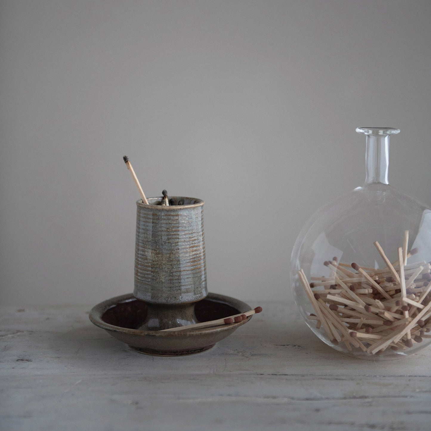 Match Holder with Striker Plate