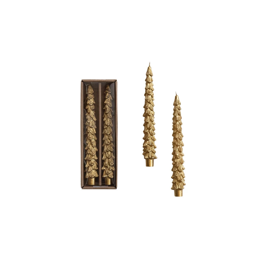 Gold Tree Tapers, S/2