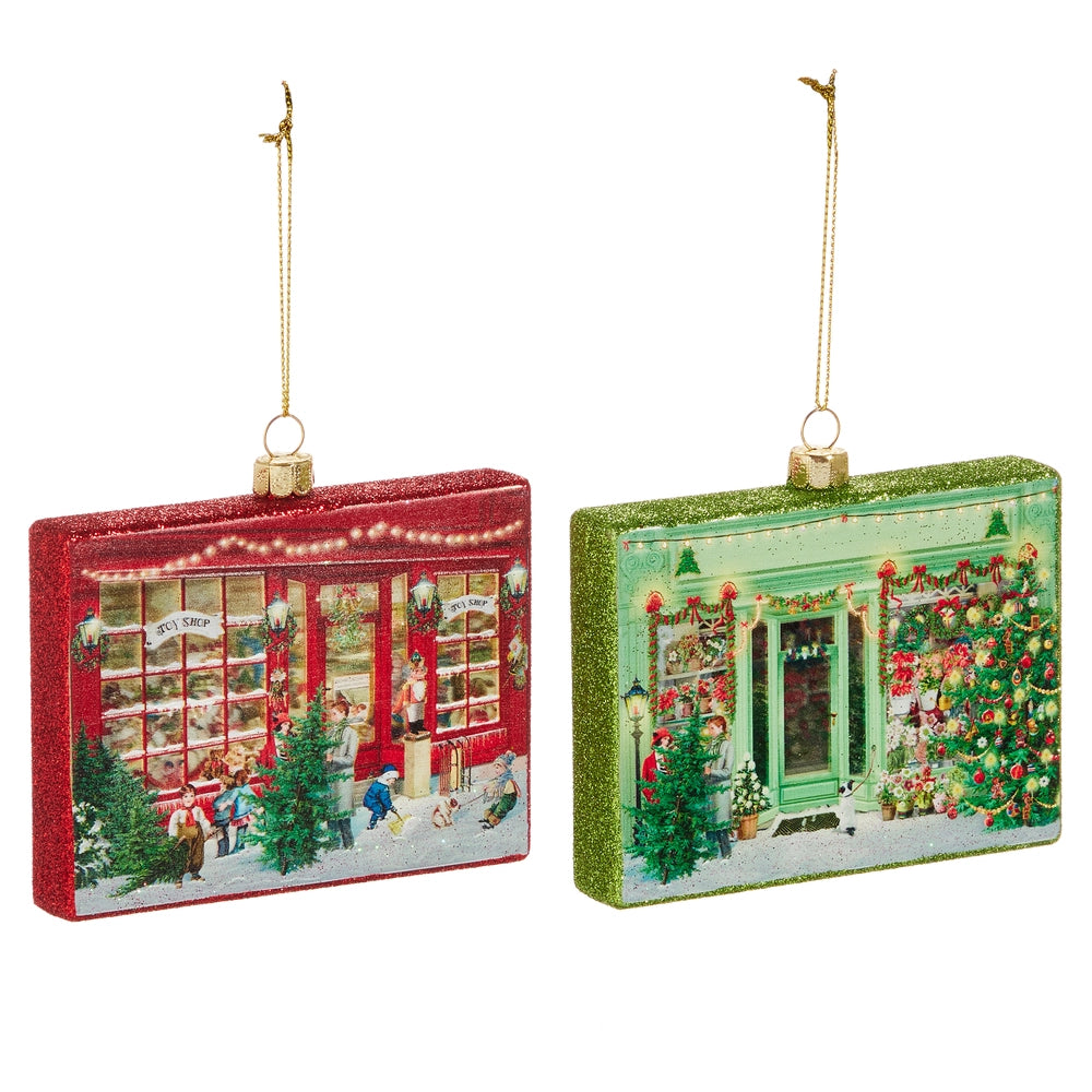 Shopping Scene Ornament