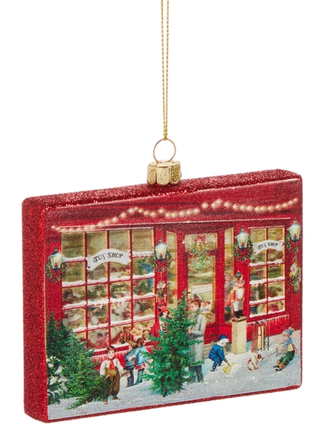 Shopping Scene Ornament