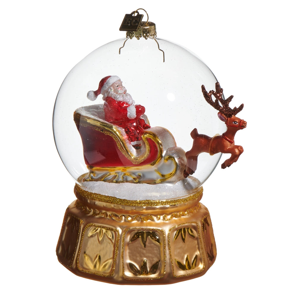 Snow Globe Express Ornament