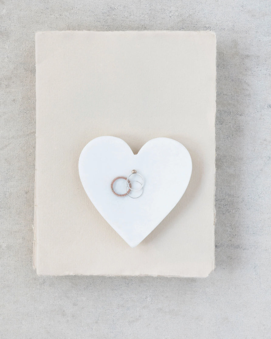 Marble Heart Dish