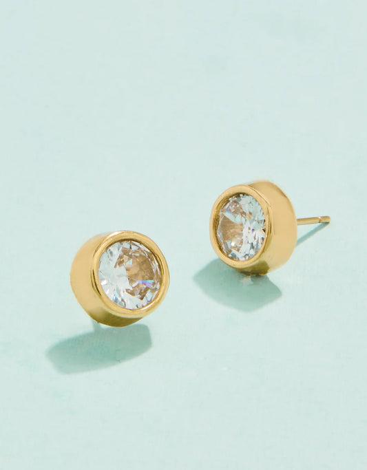 Lighthouse Stud Earrings - CZ
