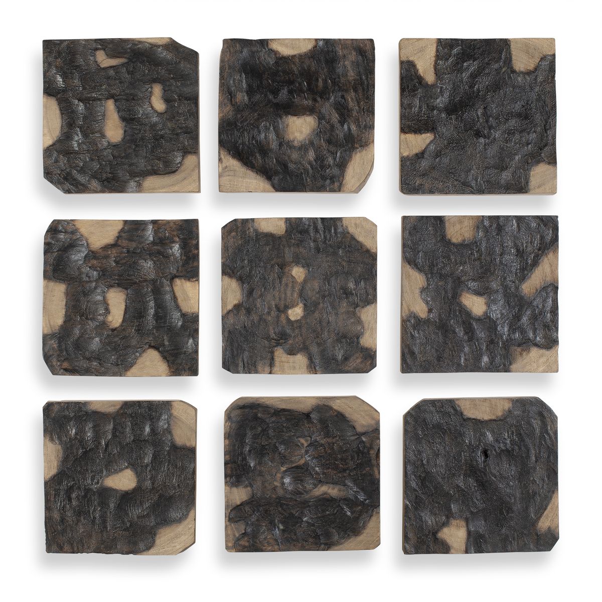 Ignite Wood Wall Decor S/9