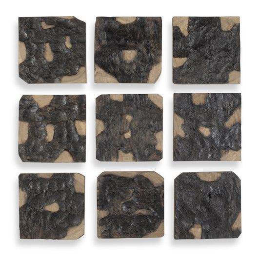 Ignite Wood Wall Decor S/9