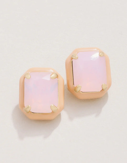 Clara Window Stud Earrings