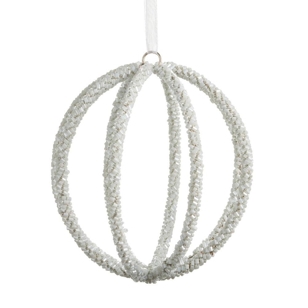 Beaded Ball Ornament