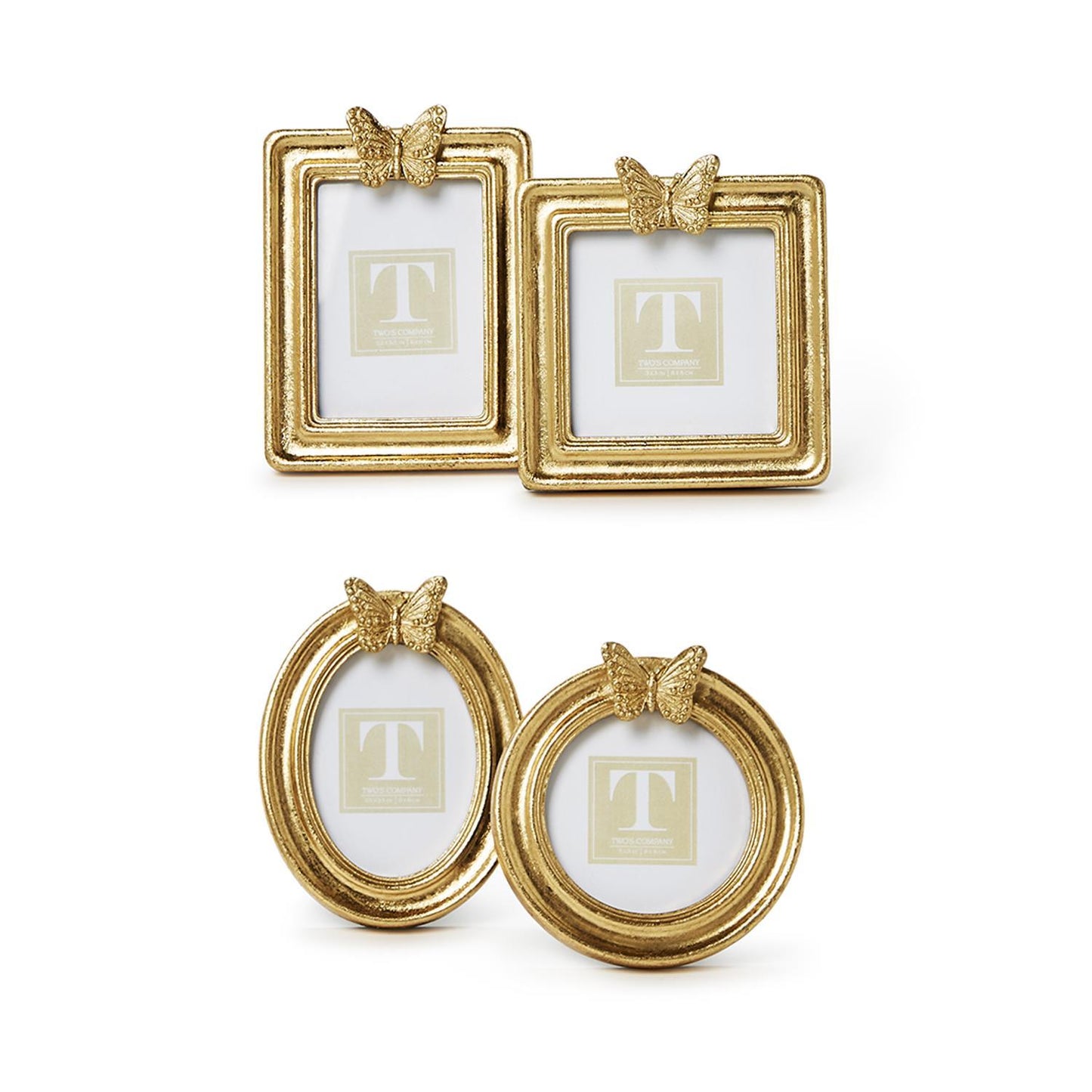 Golden Butterfly Frame