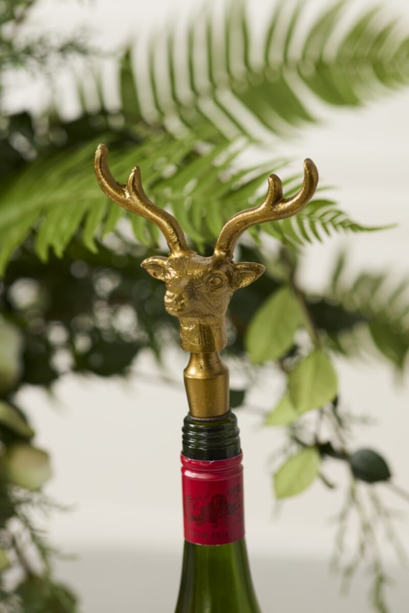 Stag Wine Stopper