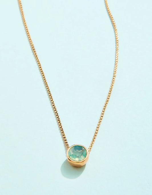 Lighthouse Necklace, Sea Foam