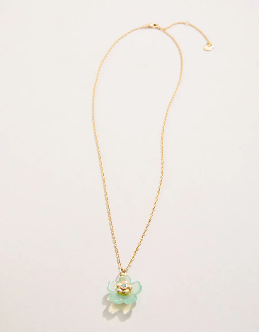 Yarrow Flower Necklace