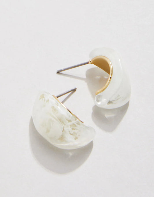 Dew Drop Hoop Earrings