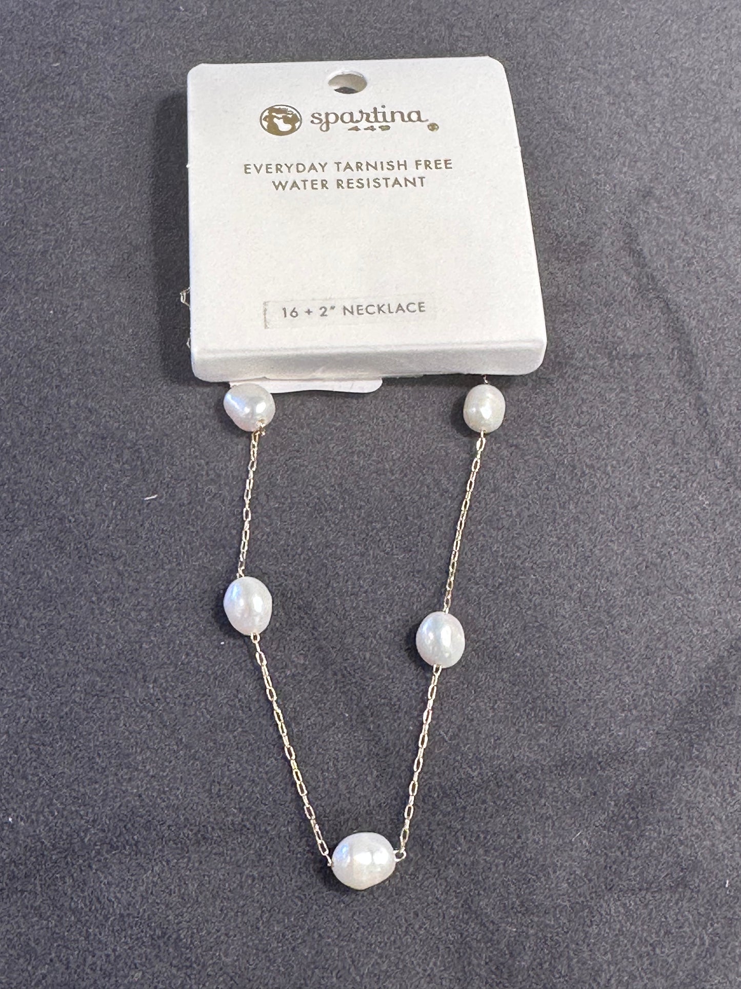Buckingham Necklace, 16” Pearl