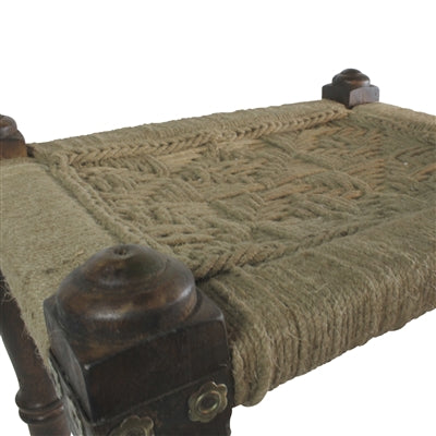 Adair Woven Jute Stool