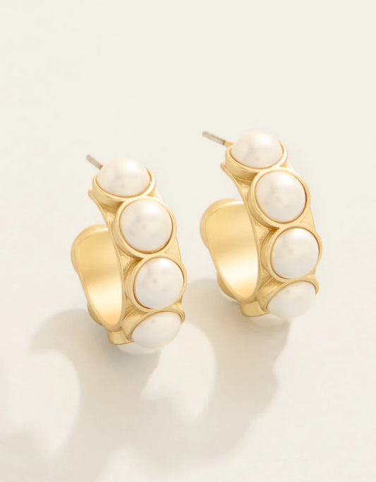Anna Petite Hoop Earrings