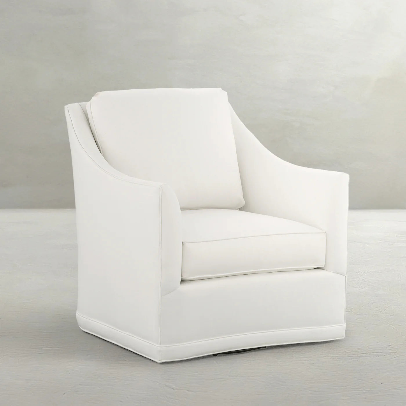 Custom Baldwin Swivel Chair