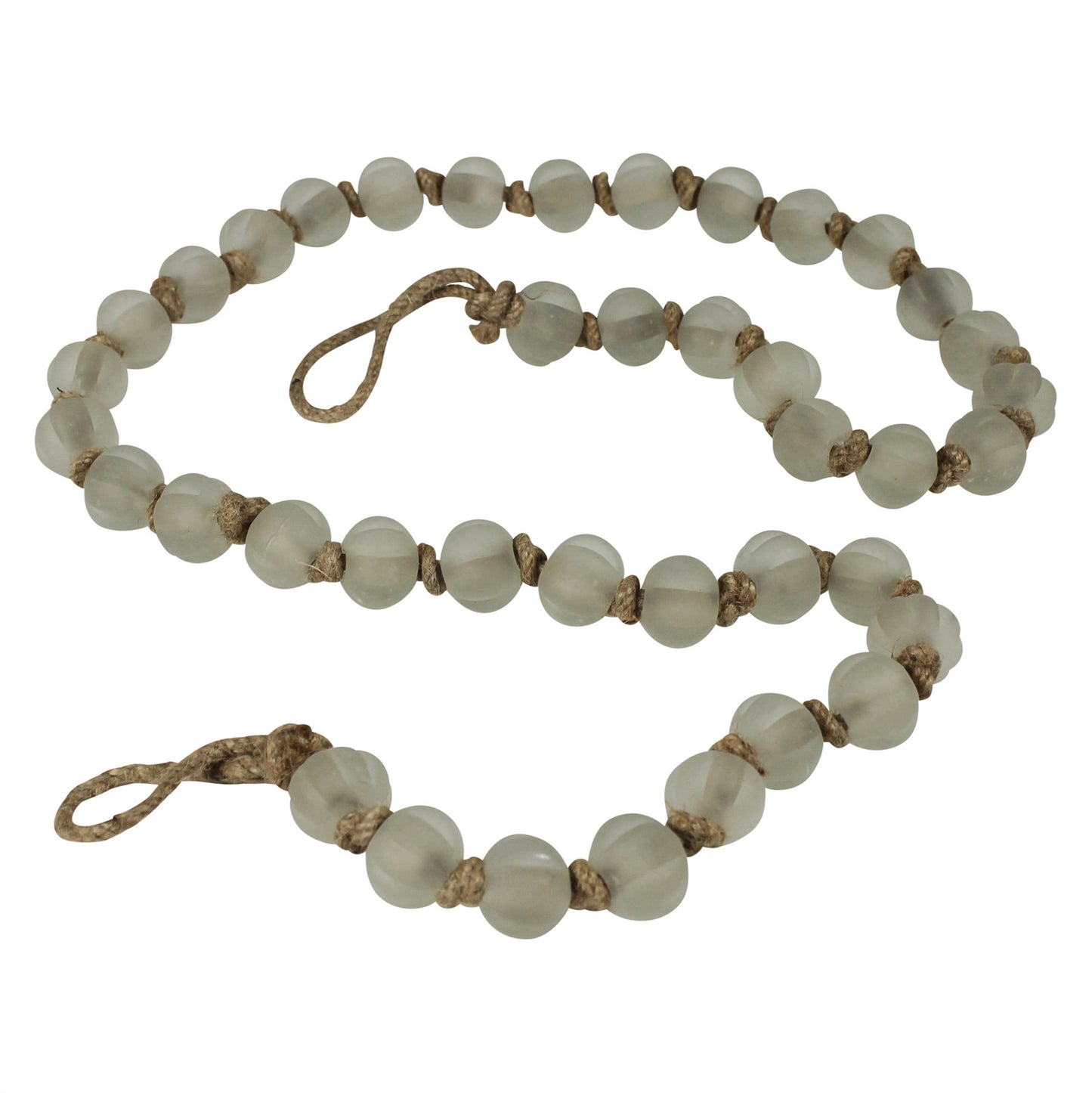 Matte Glass Bead Garland