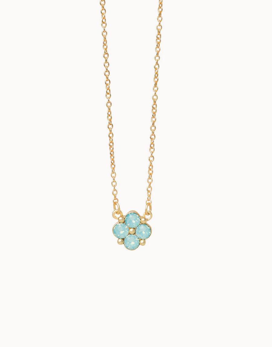 Blessed Sea Foam Necklace Clover Collection