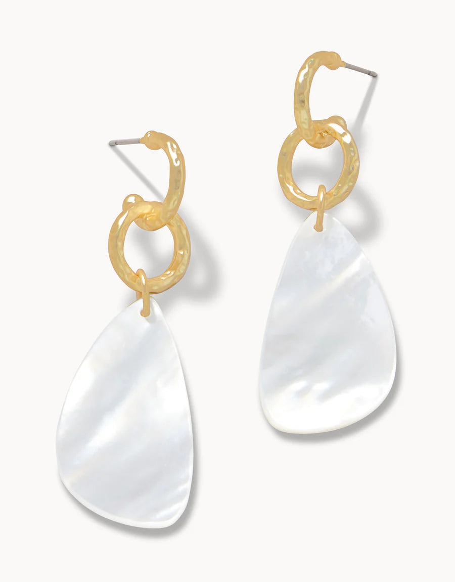 Blythe, Mother of Pearl, Earrings