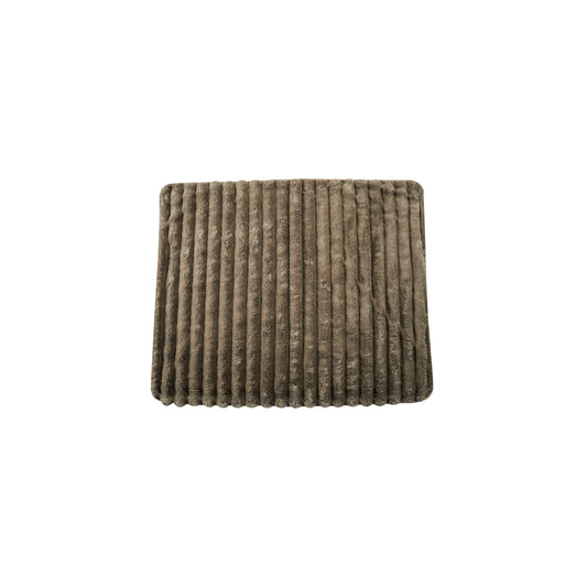 Brown Faux Fur Throw
