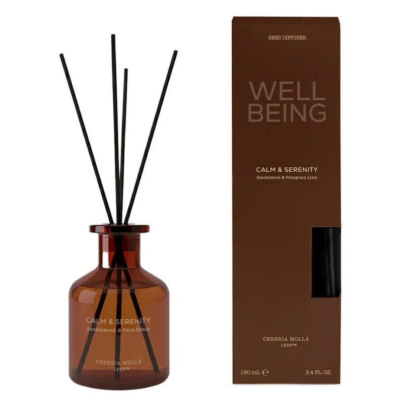 Calm and Serenity Sandalwood and Petitgrain Lime Frangrances