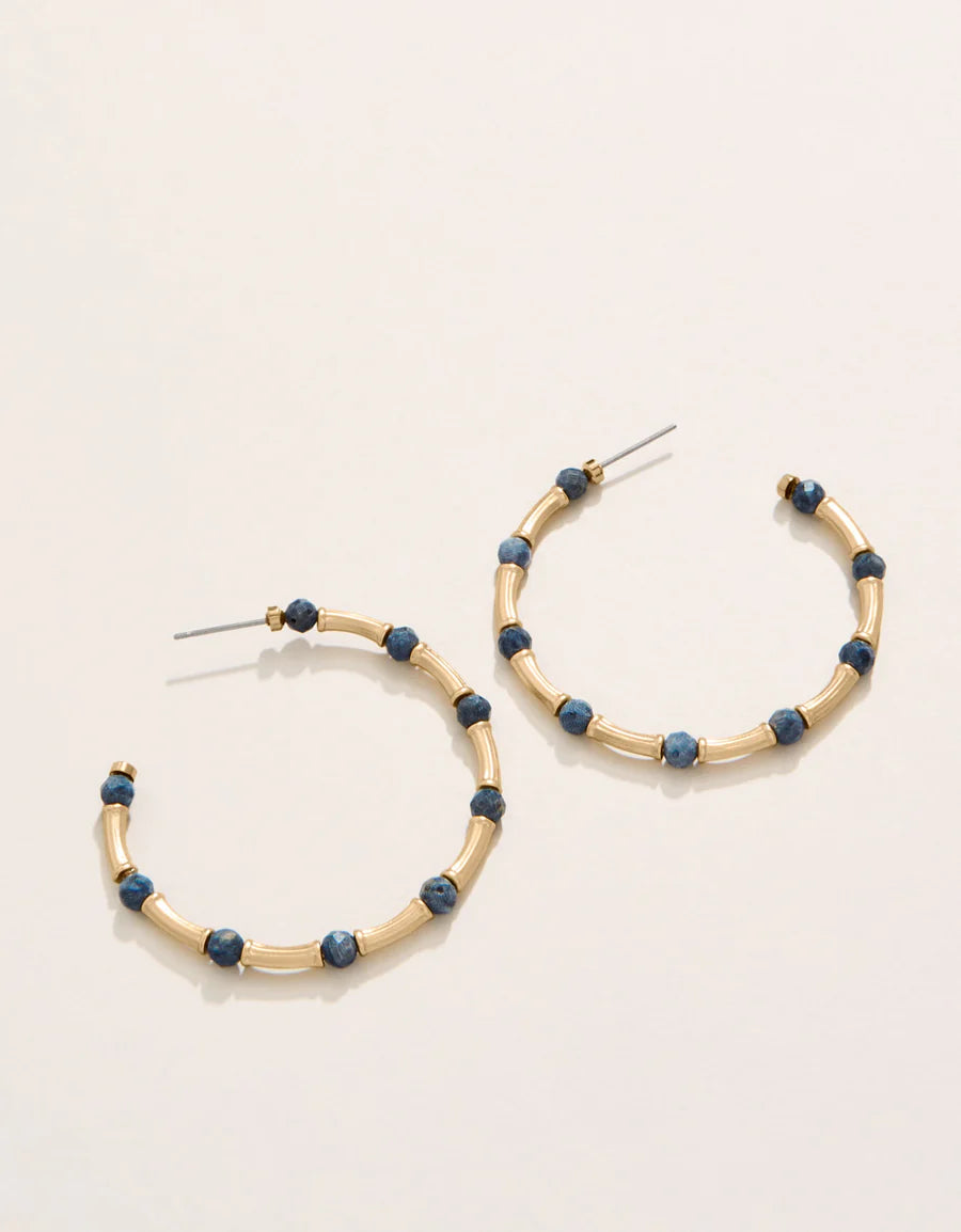 Calm Waters Hoop Earring