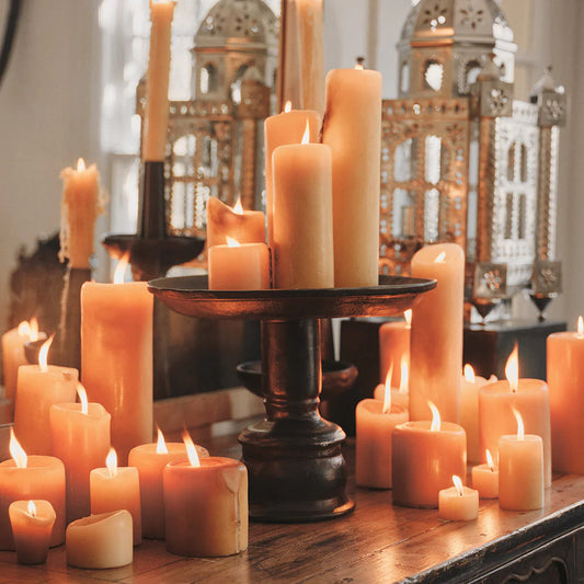 Pillar Candles by Jan Barbolgio