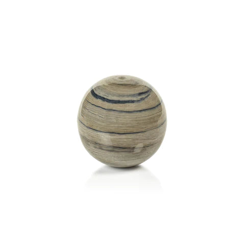 Casablanca Blue Gray Enamel Metal Ball
