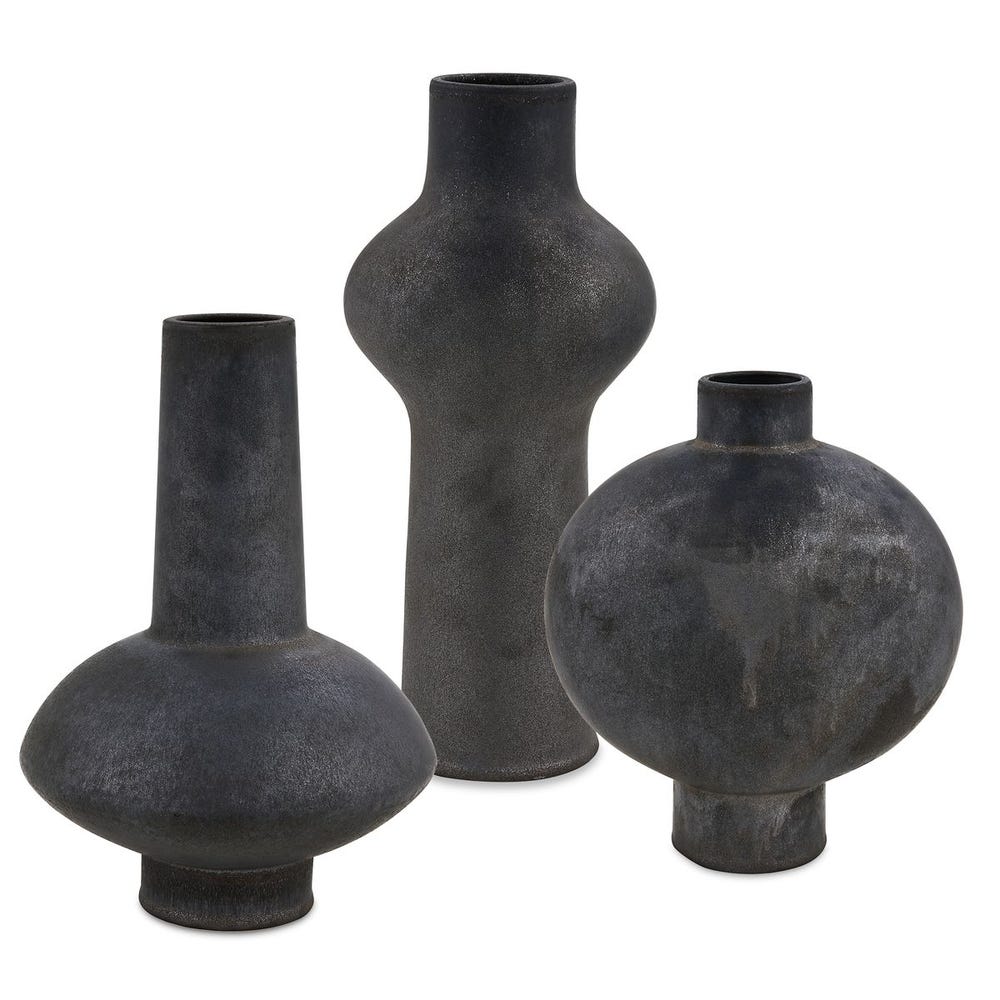 Charcoal Bloom Vase