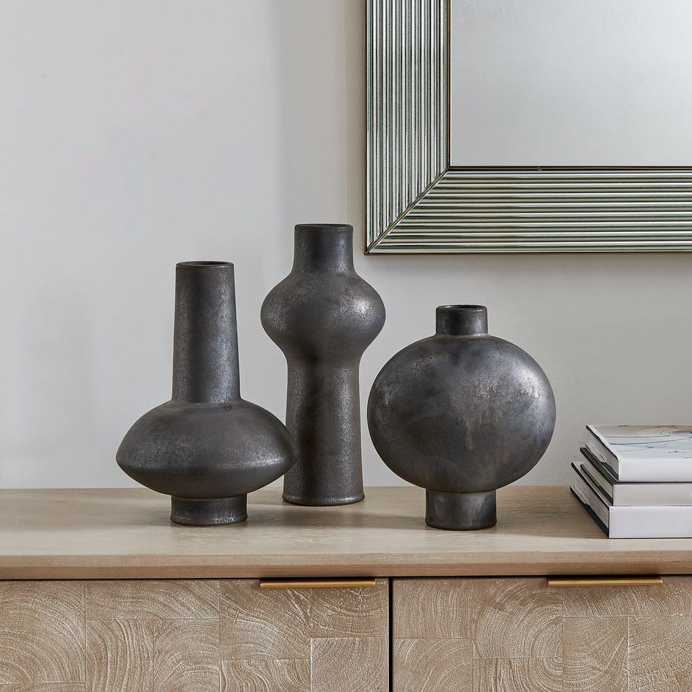 Charcoal Bloom Vase