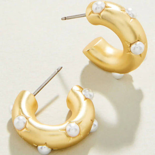 Chubby Hoop Earrings