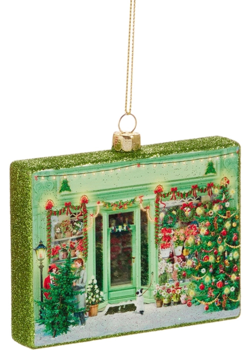 Shopping Scene Ornament