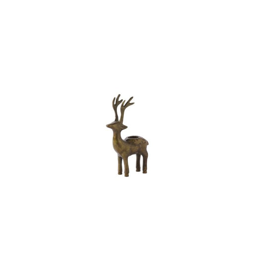 Winter Deer Candleholder