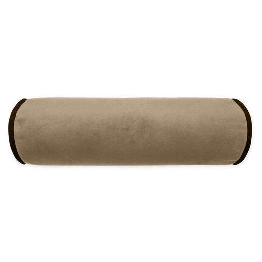 Posh Roll Pillow in Latte