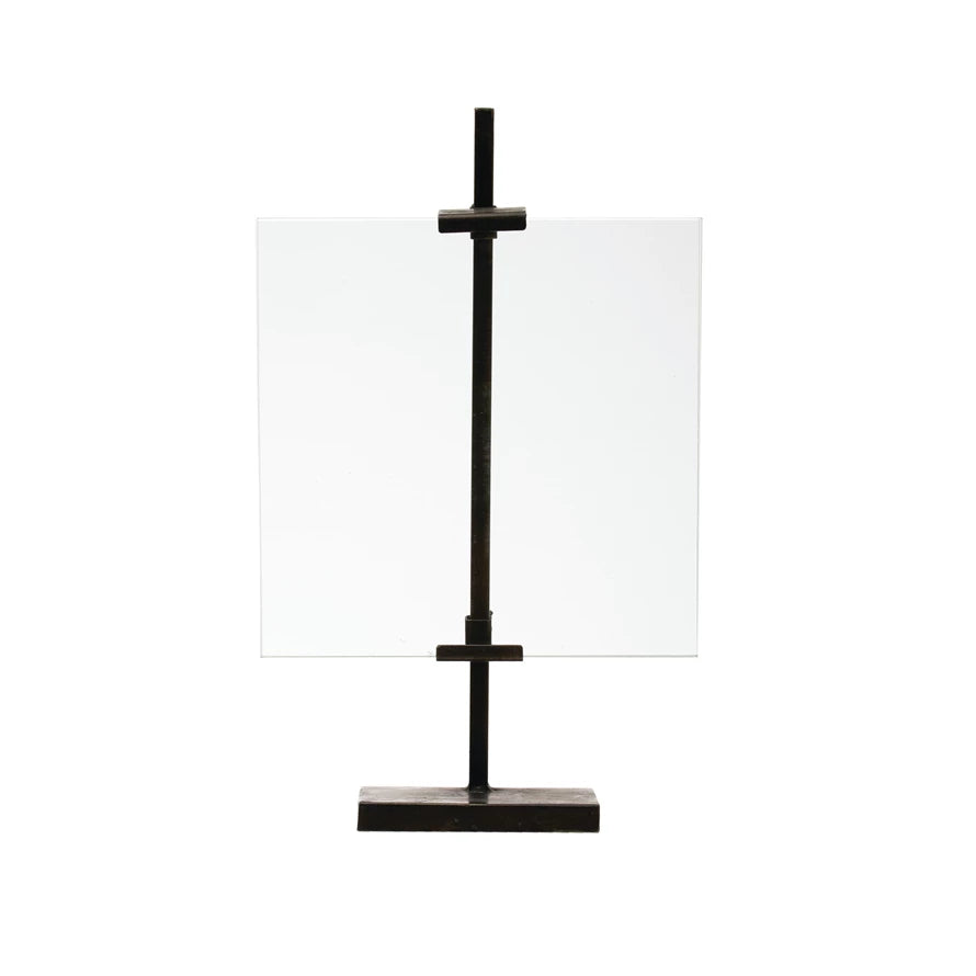 Black Metal Adjustable Frame