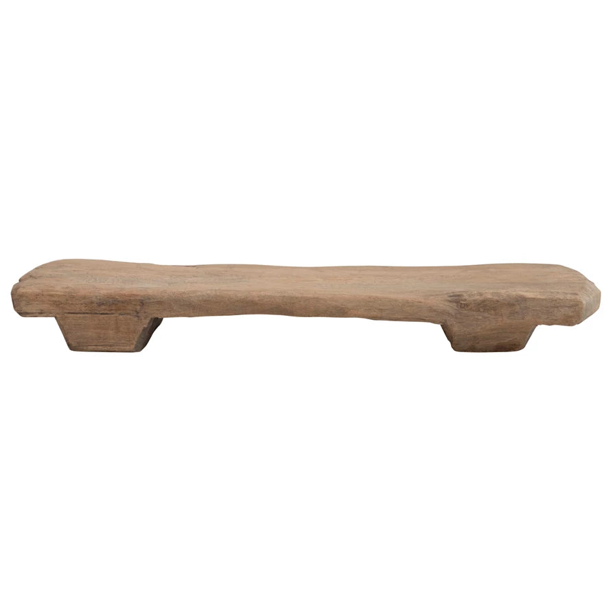 Found Wood Board, Rock Finish