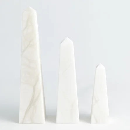 Alabaster Obelisk Collection
