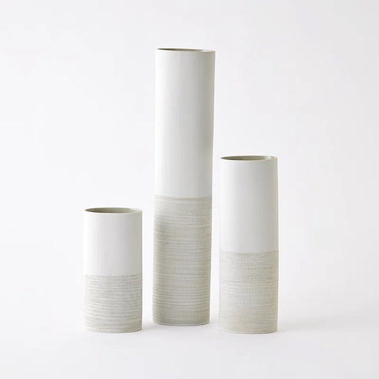 Dash Gray Vase Collection