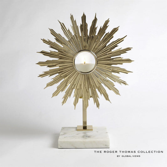 Brass Lumiere Sculpture
