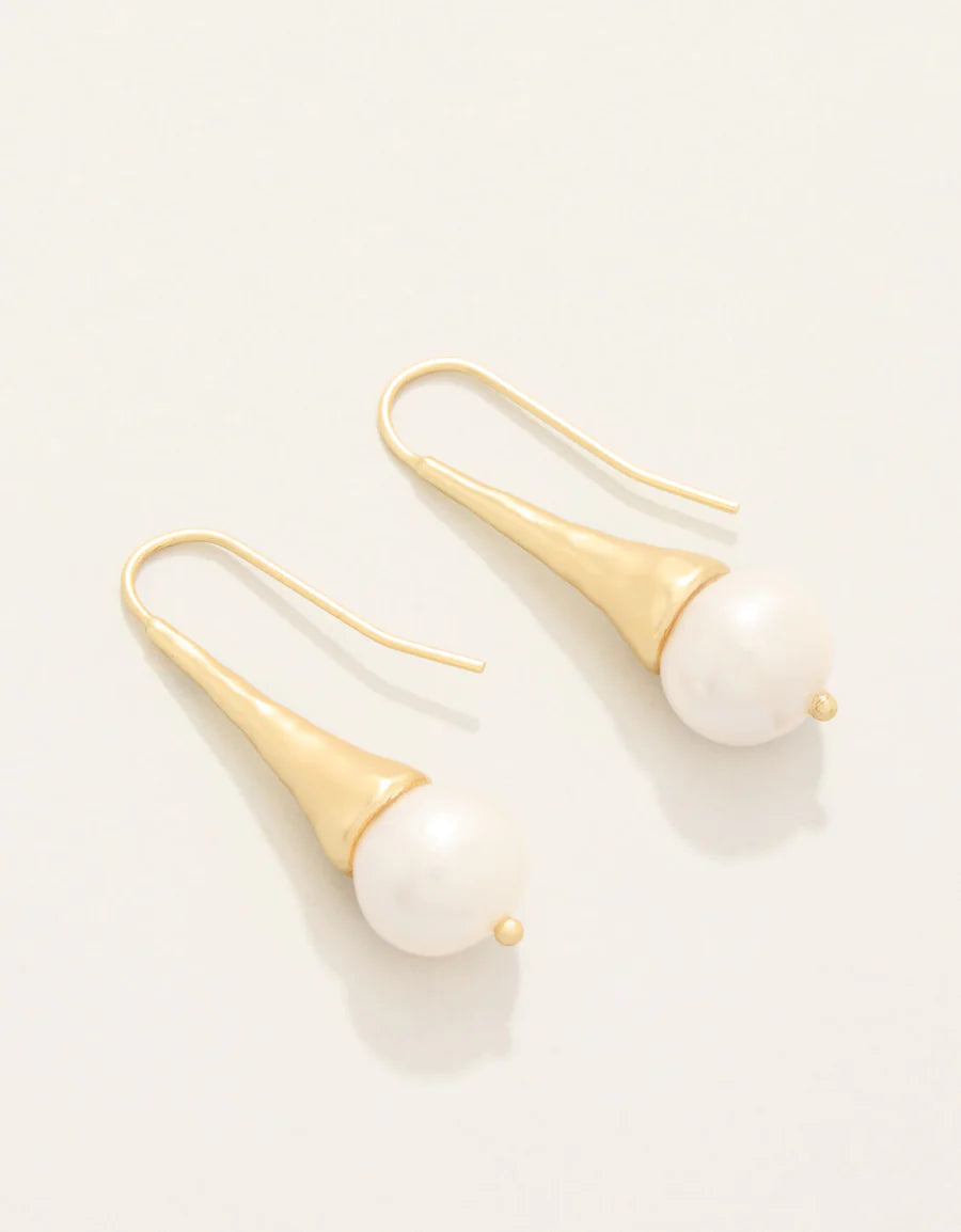 St Augustine Earrings Pearl