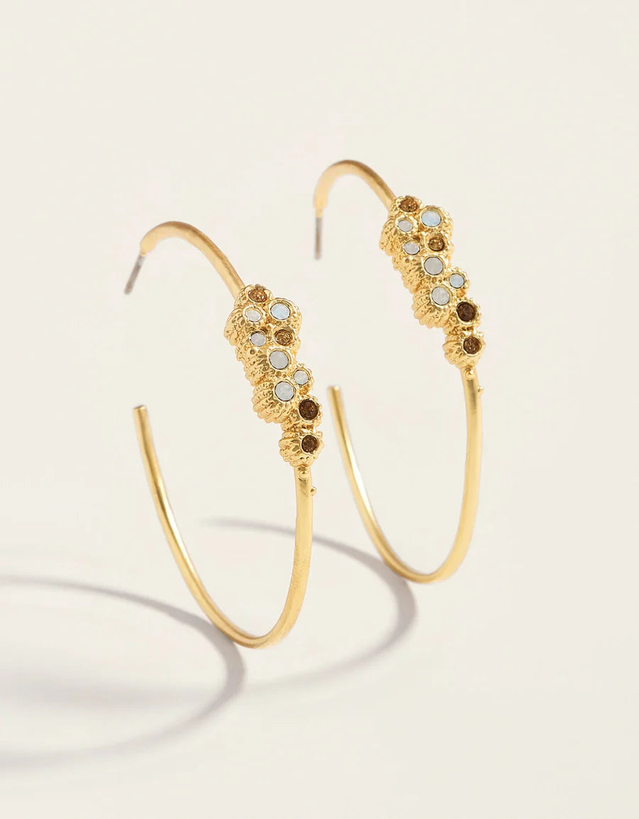 Vesper Hoop Earrings