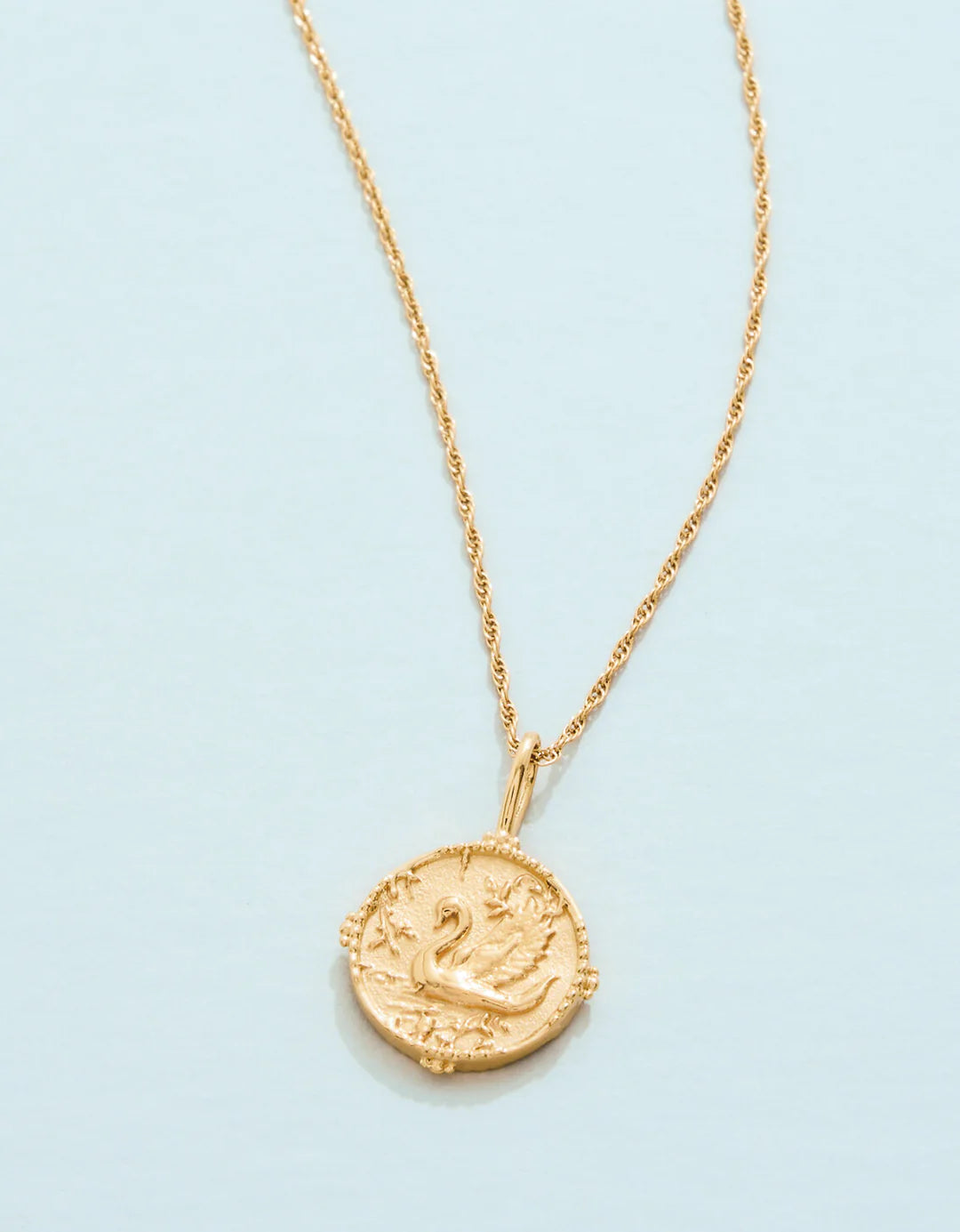 Graceful Talisman Necklace, 18" Gold