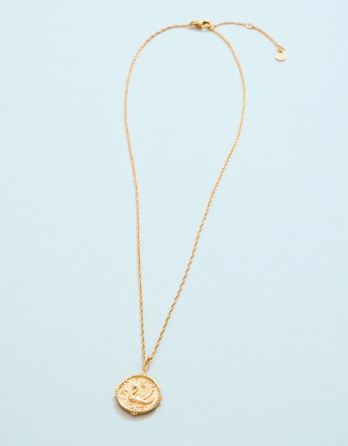 Graceful Talisman Necklace, 18" Gold