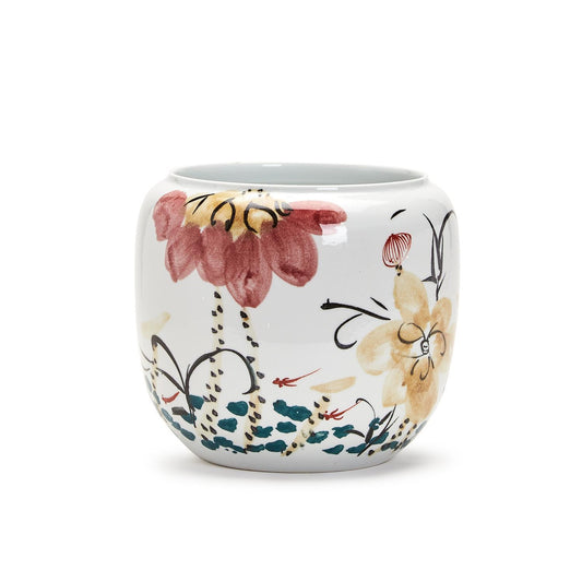 Japanese Flower Blossoms Planter